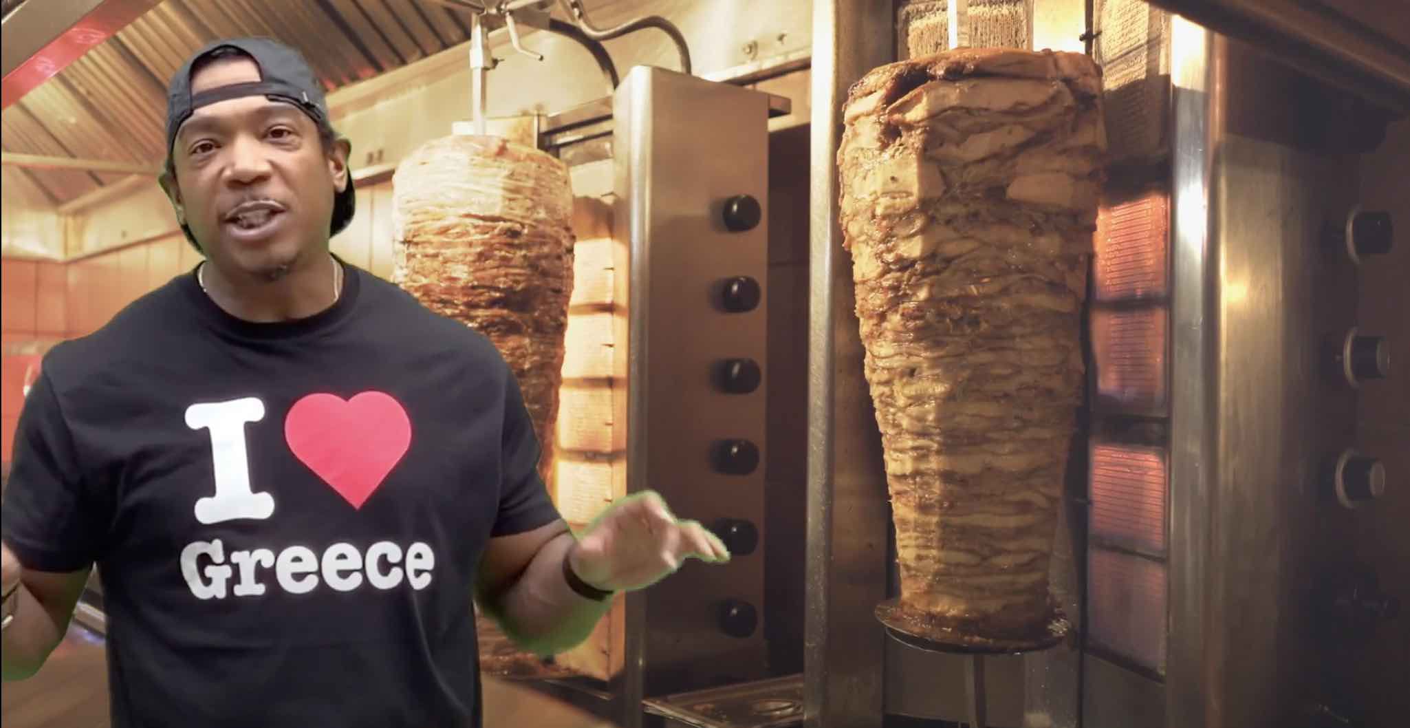 O Ja Rule διαφημίζει Γύρο! (vid)